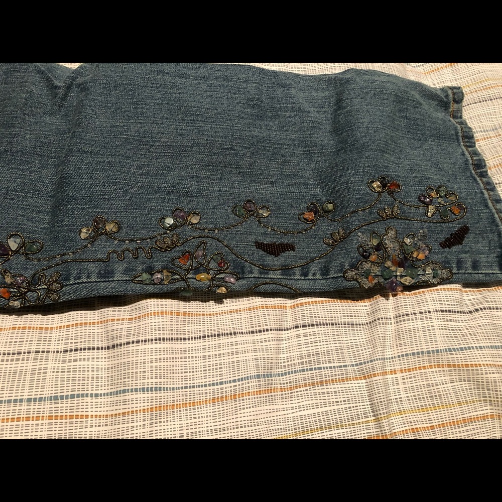 Cropped jeans